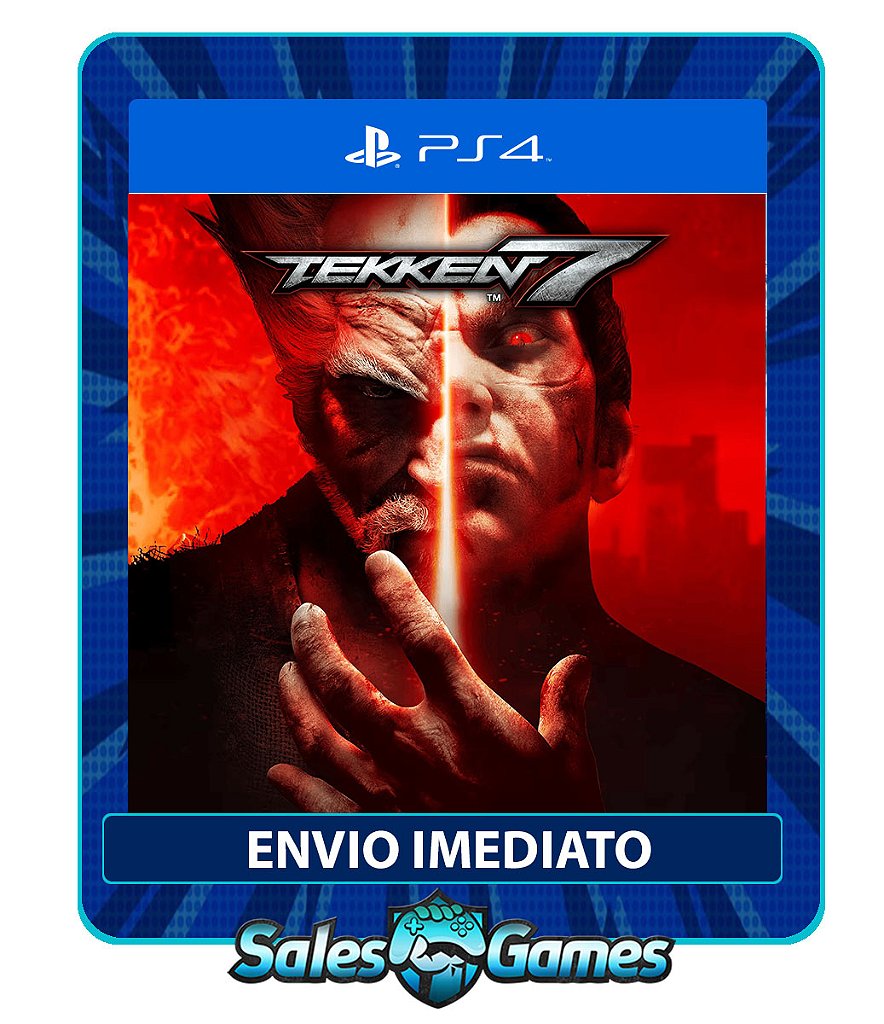 Tekken 7 - PS4 - Edição Padrão - Primária - Mídia Digital