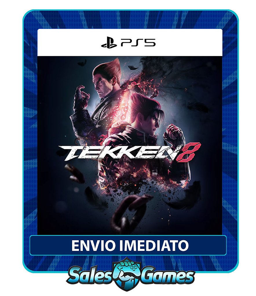 Tekken 8 - PS5 - Edição Padrão - Primária - Mídia Digital