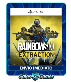 TOM Clancys Rainbow SIX Extraction - PS5 - Edição Padrão - Primária - Mídia Digital