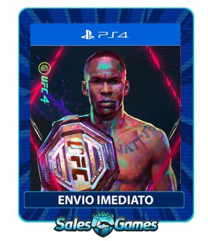 UFC 4 - PS4 - Edição Padrão - Primária - Mídia Digital