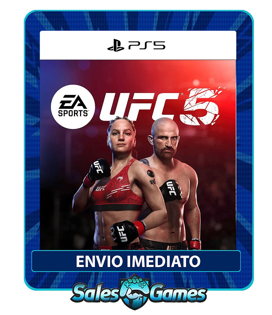 UFC 5 - PS5 - Edição Padrão - Primária - Mídia Digital