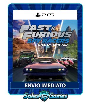 Velozes & Furioso: Espiões do asfalto Ascensão DE Sh1ft3r - PS5 - Edição Padrão - Primária - Mídia Digital