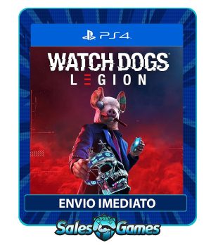 Watch Dogs: Legion - PS4 - Edição Padrão - Primária - Mídia Digital