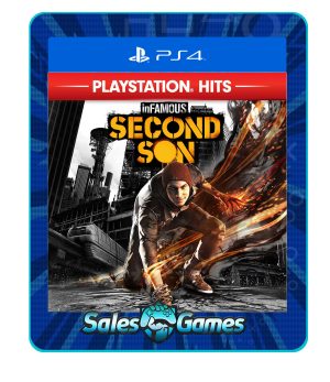 inFAMOUS Second Son - PS4 - Edição Padrão - Primária - Mídia Digital