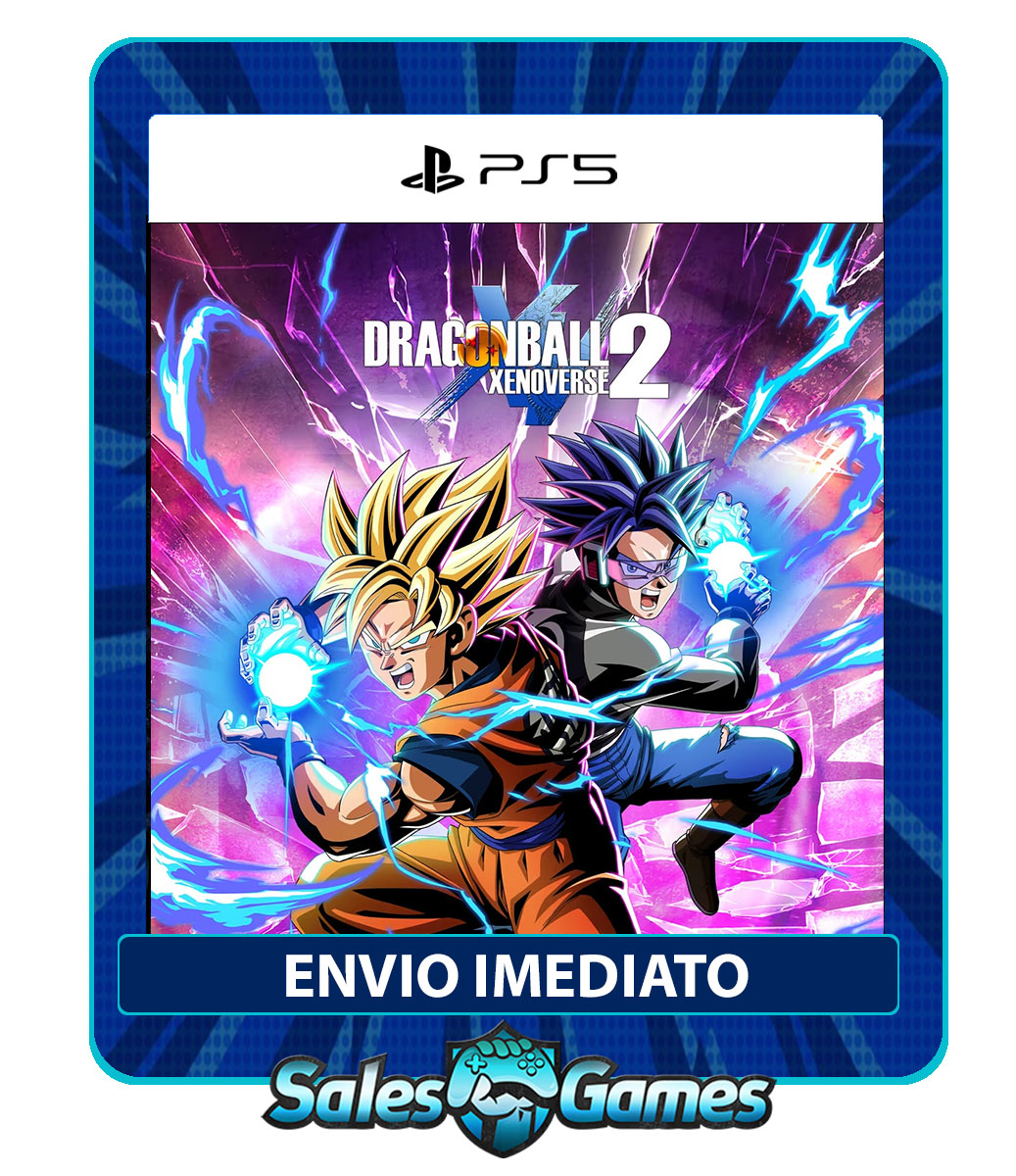 Dragon Ball Xenoverse 2 - PS5 - Edição Padrão - Primária - Mídia Digital